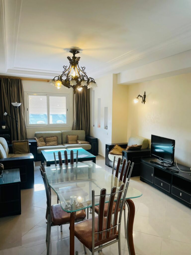 bel appartement meublé à louer