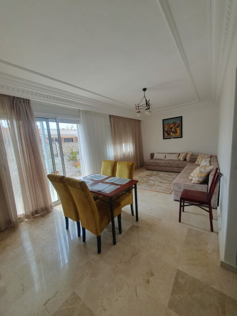 Appartement 2 chambre , meublé a louer