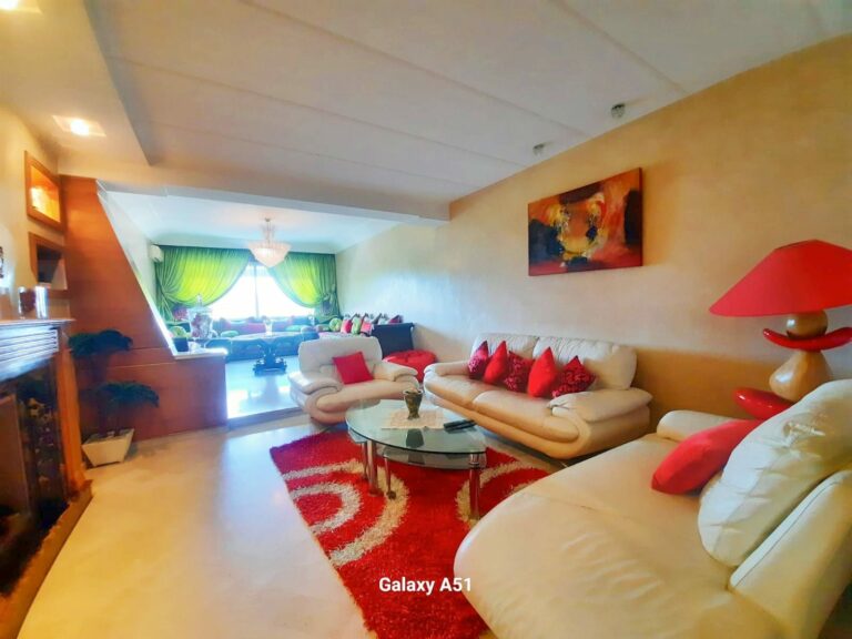 Appartement à louer meublé 145m² – Val Fleury