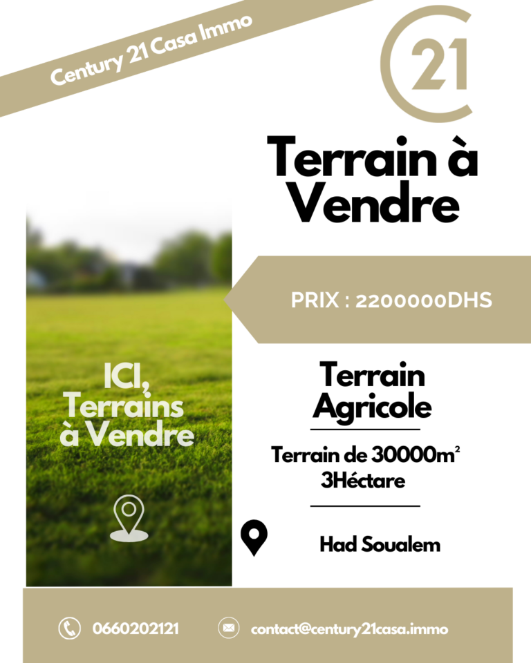 Terrain agricole