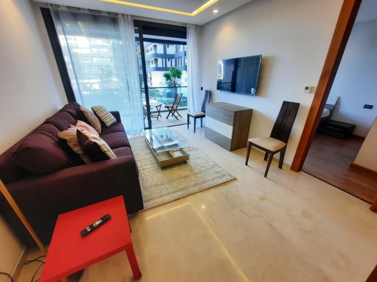 Studio de Standing Meublé à Louer – Casa Finance City