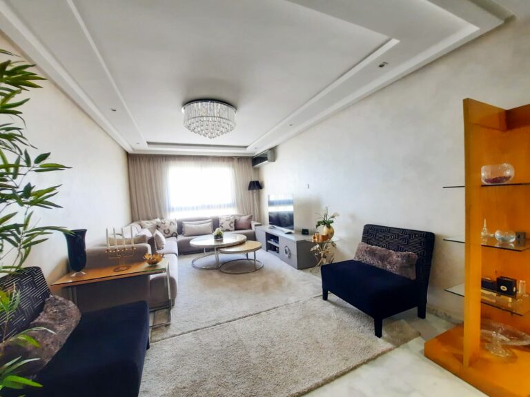 Appartement Meublé à Louer – 92m²