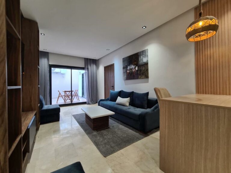 Appartement Meublé Neuf – 3 Chambres