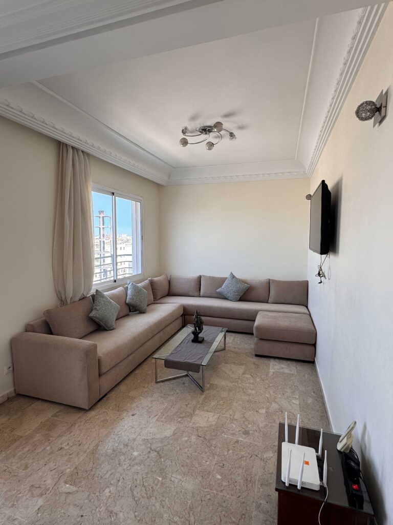 Appartement meublé à louer  avec terrasse